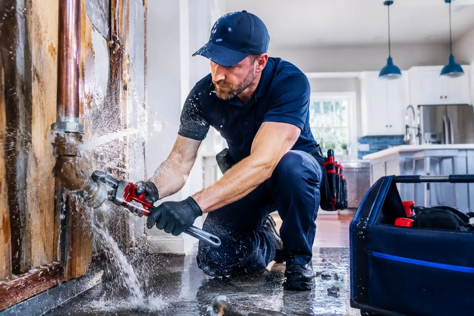 Local emergency pipe repair professionals in Howard City, MI